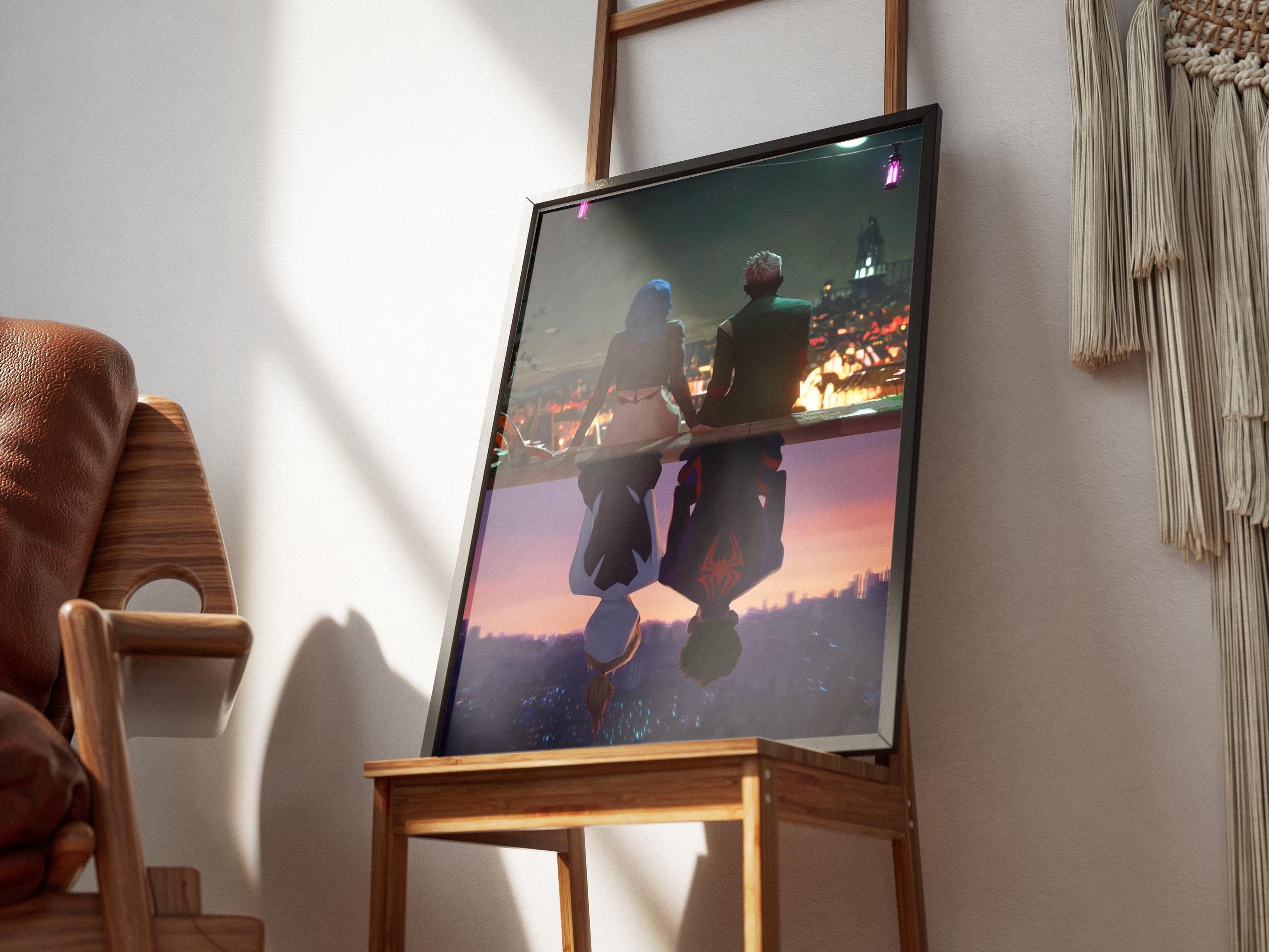 Jinx/powder and Ekko arcane Vs. Miles and Gwen spiderverse POSTER WALL ...
