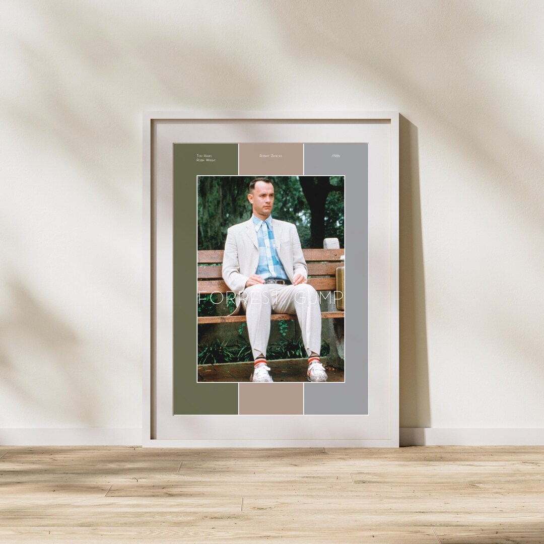 Forrest Gump Movie Poster, Forrest Gump Poster, Forrest Gump Print ...