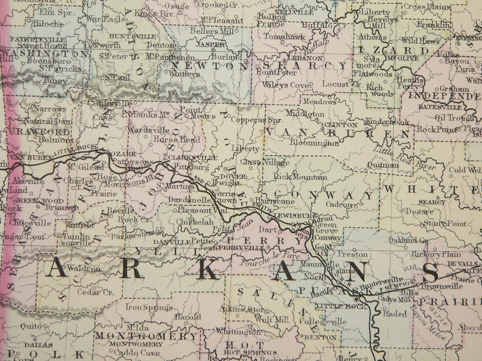 Vintage Gulf Coast State Map Louisiana Mississippi and - Etsy