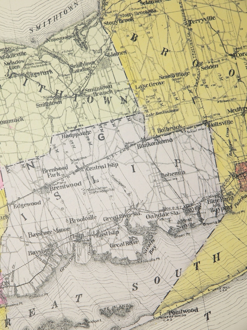 Map Of Suffolk County Ny - Maping Resources