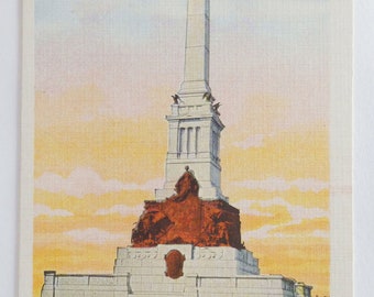Vintage Mississippi Monument Postcard, Vicksburg National Military Park