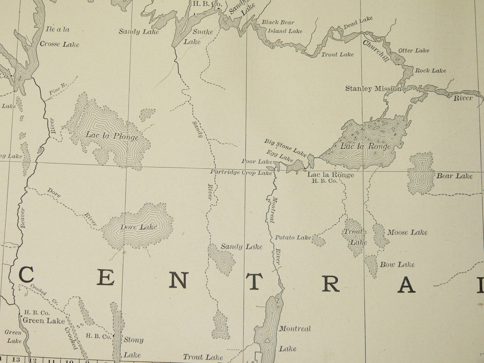 Vintage 1908 Map of Saskatchewan Canada Original Antique Map Etsy