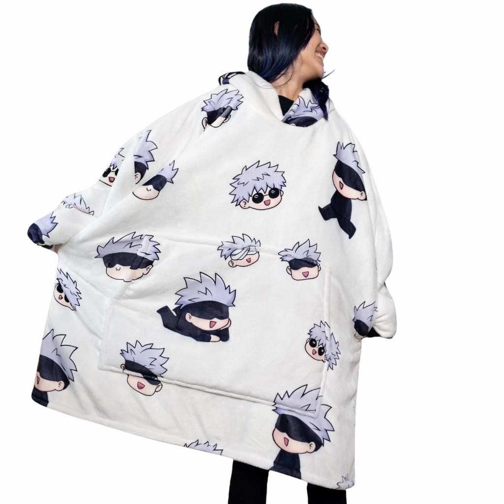 Discover Gojo Blanket Hoodie for Adults and Kids | Olm Toys