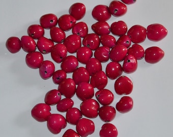 Kukui Nut Beads for Jewelry or Craft Making set of 50 nuts, your choice of color.