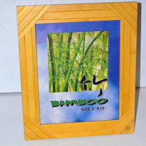 Bamboo picture frame 8 x 10