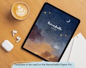 Sleep Screen Saver Template for reMarkable Paper Pro- Minimalistic Art- reMarkable 3- remarkable cover- Digital planner- eInk Tablet