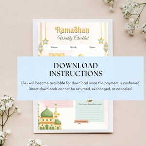 High-quality PDF Ramadan journal for reMarkable Notebook