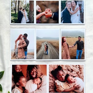 Personalized Photo Prints Magnetic - Fridge Magnet Photos | Photo with magnet, Custom Photo Magnet, Personalized Gift for Family, Valentines