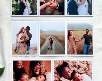 Aimants photo personnalisés pour réfrigérateur : souvenir de famille personnalisé