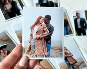 Magnets photo personnalisés pour réfrigérateur : cadeaux de mariage et de famille personnalisés