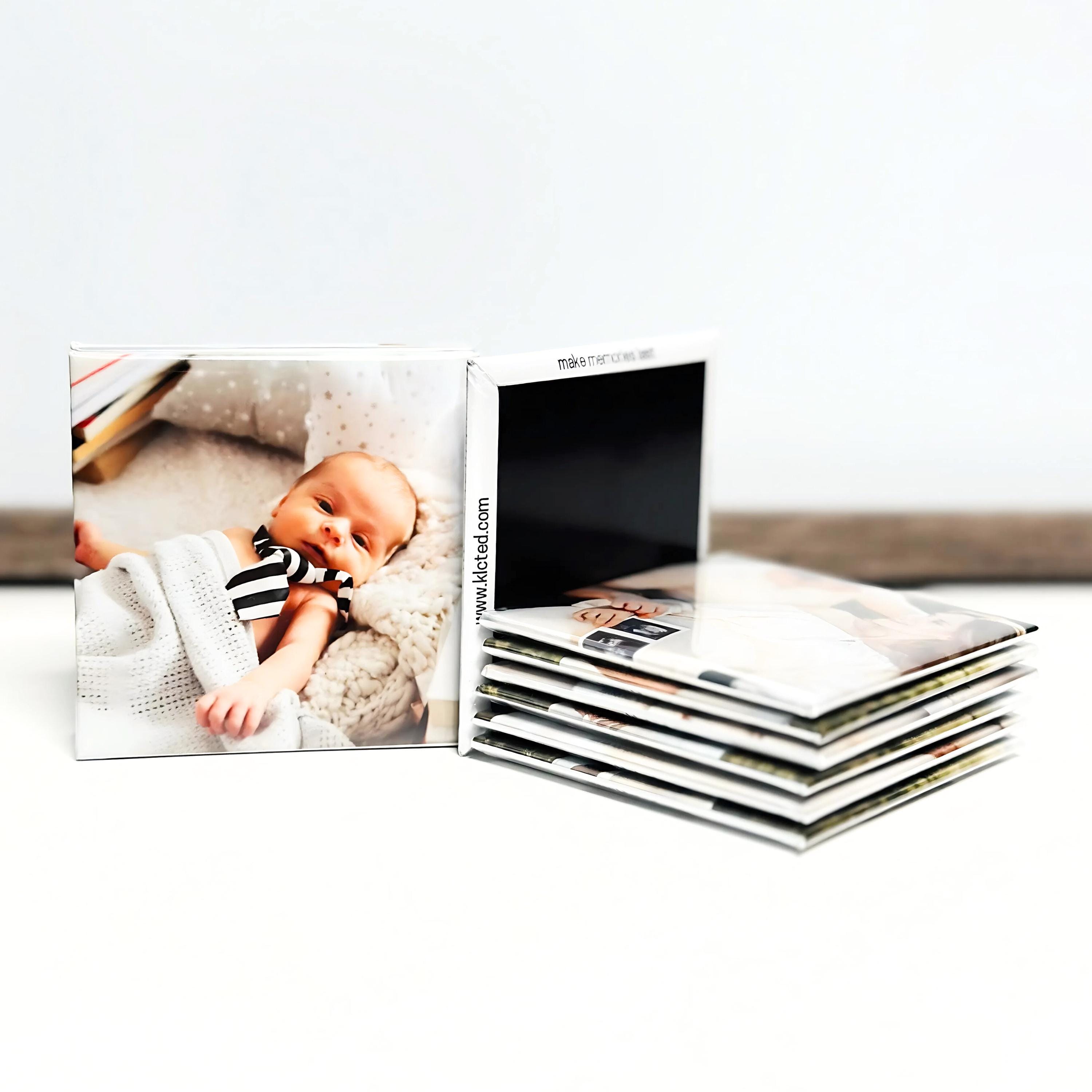 Personalized Fridge Magnets - 12 Custom Photo Magnets 2.5x2.5