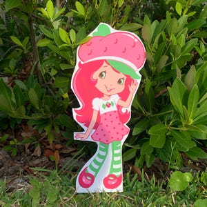Decoraciones de fresas, recortes de bayas de fresa, accesorios de fresa, decoraciones de fiesta de rosita de fresa