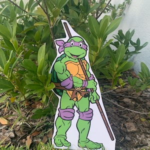 Decoraciones de las Tortugas Ninja, recortes de las Tortugas Ninja, accesorios de las Tortugas Ninja, decoraciones de fiesta de las Tortugas Ninja