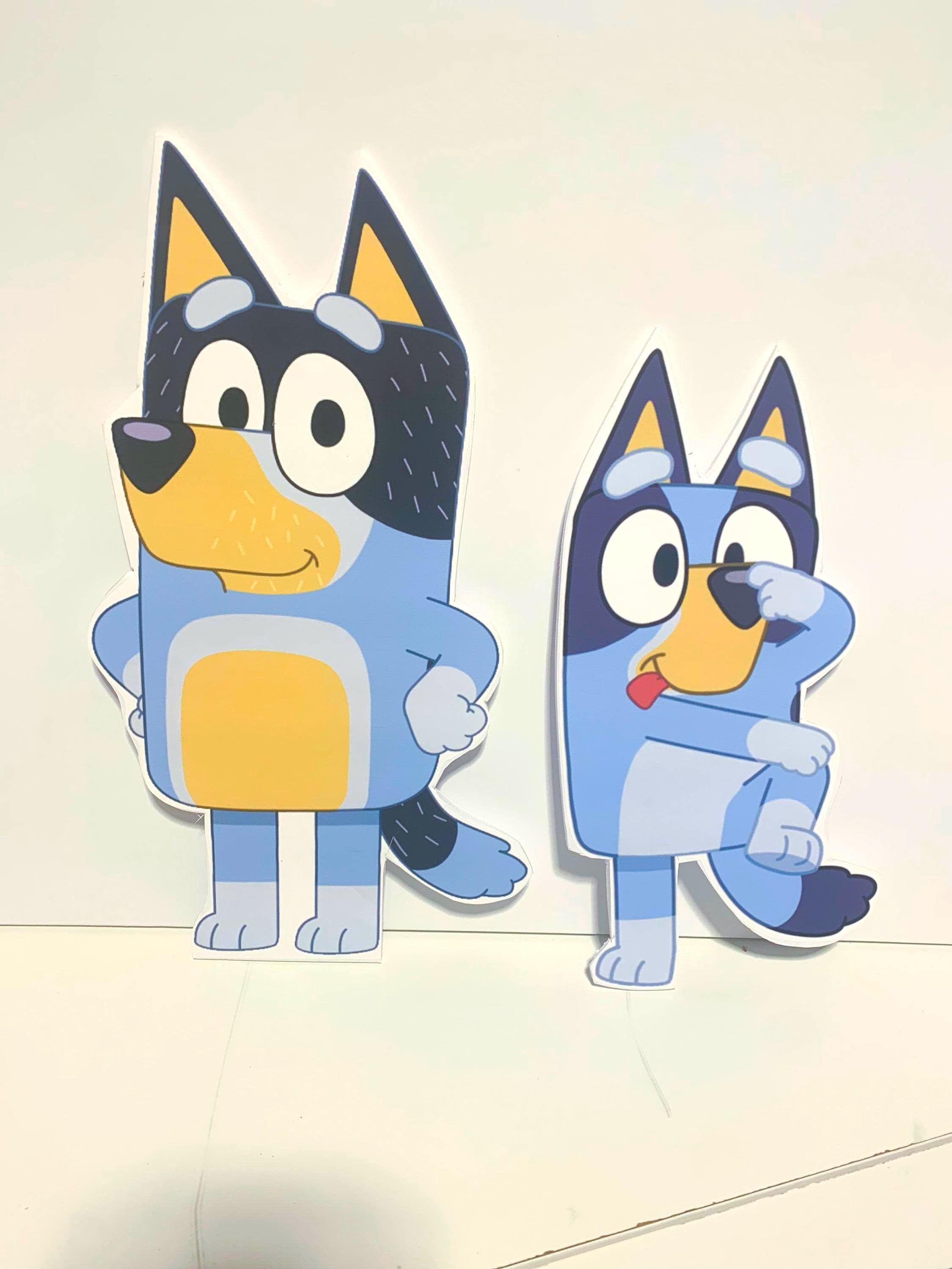 Bluey & Bingo Foam Board Prop