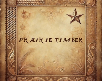 Prairie Timber Font – Vintage Western Script, Rustic Cowboy Handwritten Typeface for Logos & Signage