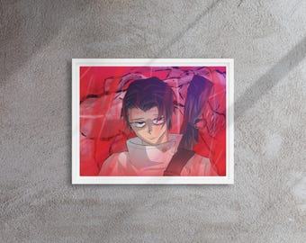 Yuta Okkotsu Framed Canvas, Jujutsu Kaisen Anime Wall Art