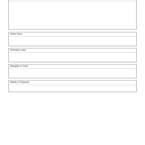 May include: A white ADHD Brain Dump Sheet with sections for Open Brain Dump, Action Now, Schedule Later, Delegate or Park, and Delete or Release. The sheet is designed for organizing thoughts and tasks.