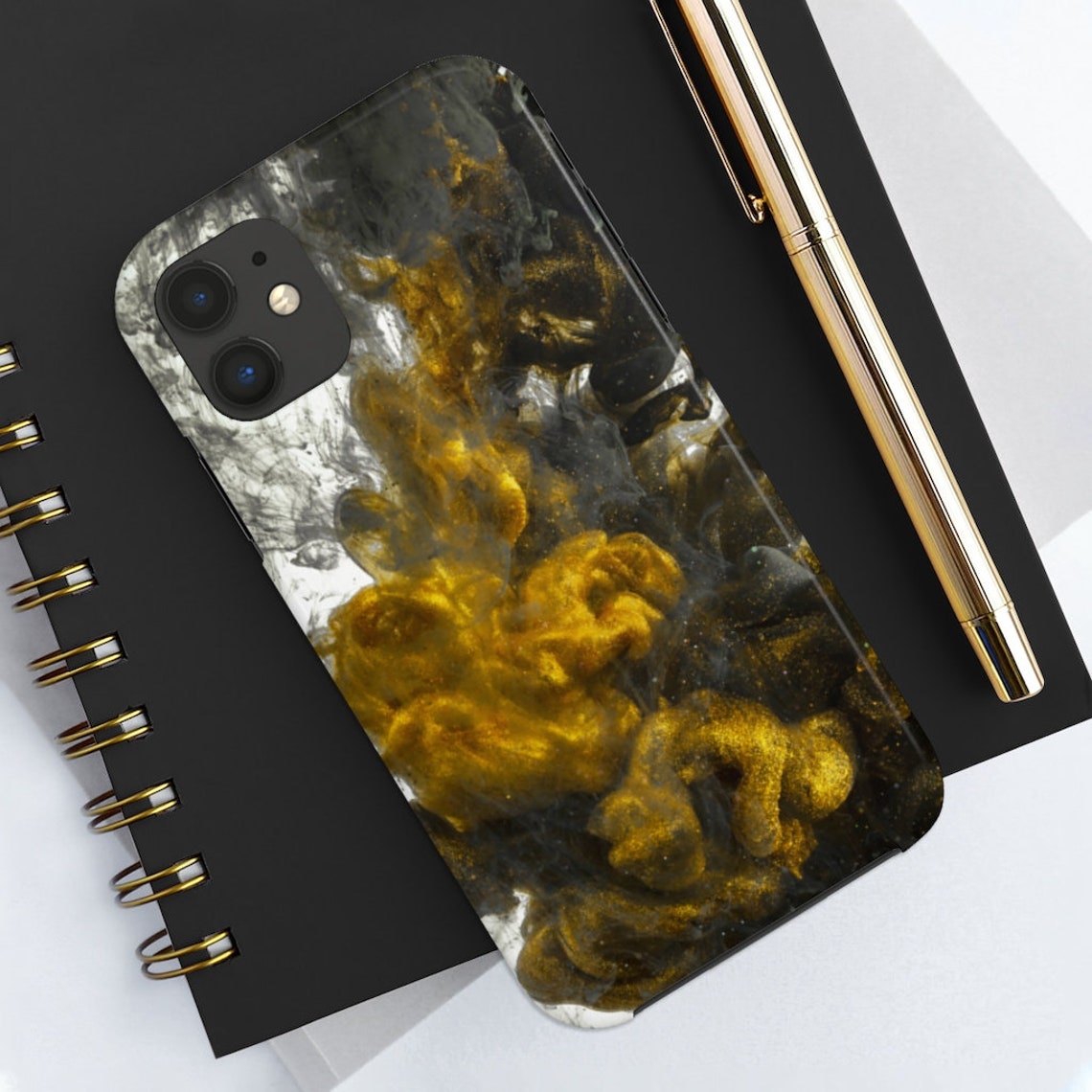Unique iPhone Case Art iPhone Case Gold iPhone Case Artistic Etsy