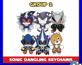 Puede incluir: Un conjunto de seis llaveros con personajes de Sonic the Hedgehog. Los personajes son Shadow the Hedgehog, Metal Sonic y una versión de peluche del personaje, Amy Rose. Los llaveros forman parte de un grupo llamado "Mika & Hayul Group 2" y se describen como "Sonic Dangling Keychains".