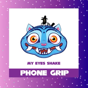 Derpy and Sussy Shaker Eyes Phone Grip Kpop Demon Hunters