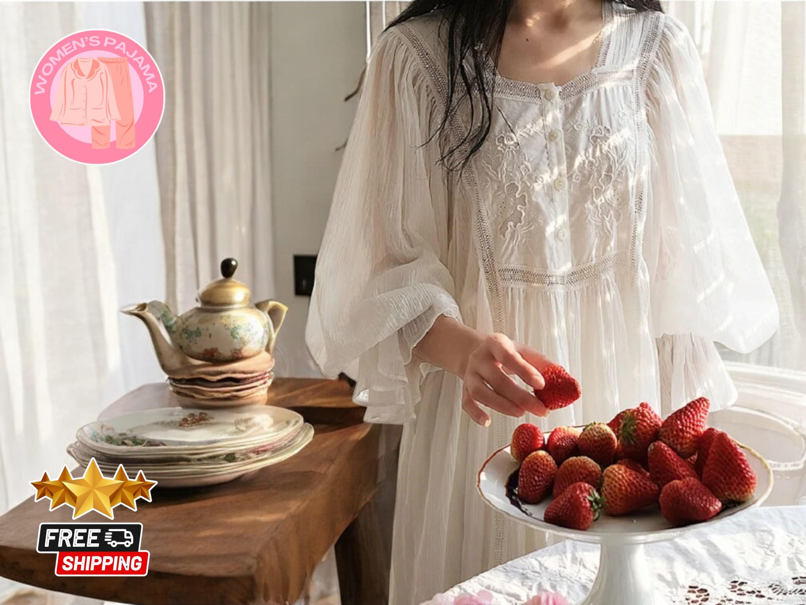 フランスアンティークナイトガウン Vintage nightgown - Etsy 日本