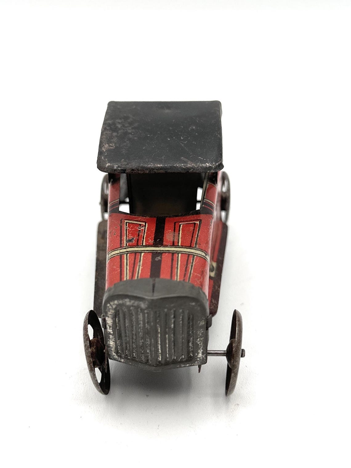 Antique Pre-war Rico #8 Boat Tail Racecar Penny Tin Toy - 4.5” Long - Etsy