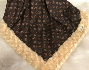 lv baby blanket