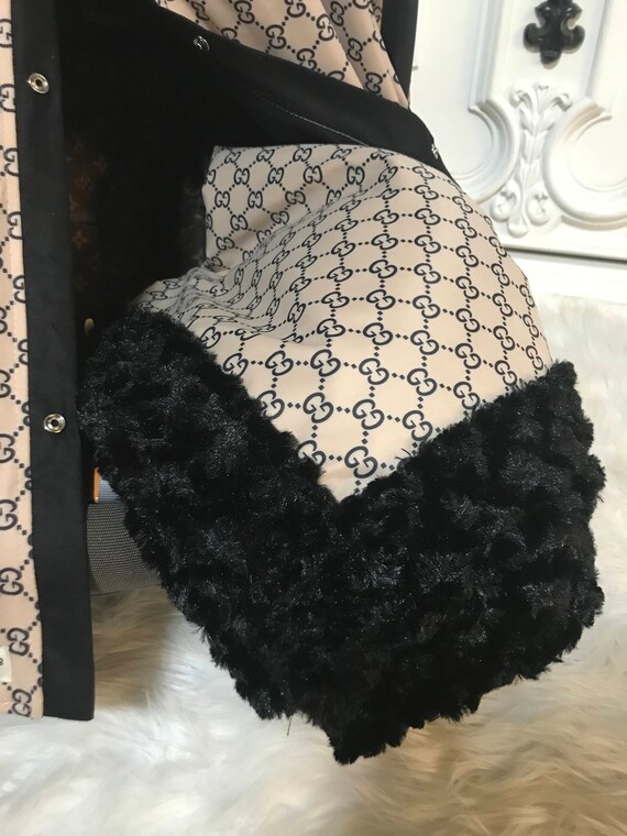 Gucci inspired Baby Blanket YOU pick minky color Etsy