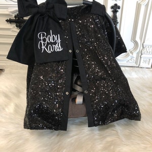 Black sparkle car seat canopy / carseat cover / carseat canopy / ooak / sequin / infant car seat cover / sparkle