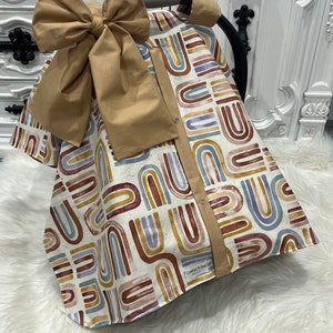 Car seat canopy , rainbow car seat cover