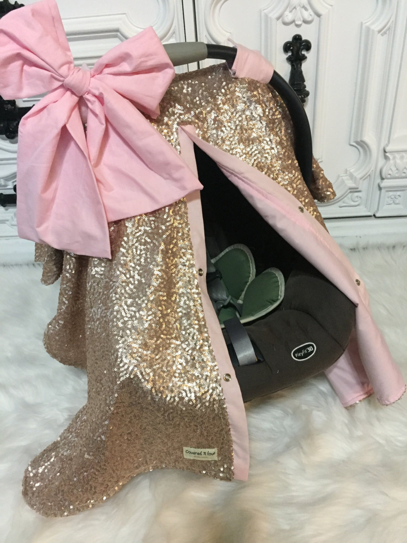 CAR SEAT COVER / Car Seat Canopy / Nursing Cover / Carseat Etsy