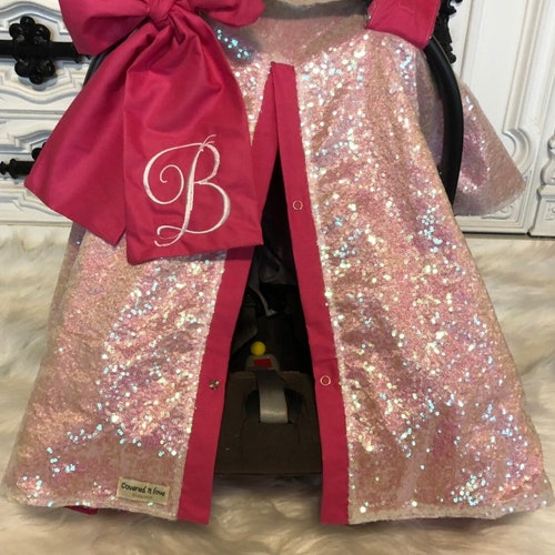 Rose Gold / CAR SEAT COVER / Car Seat Canopy / Nursing Cover / Etsy