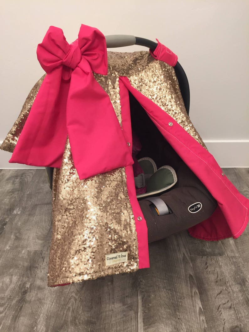 CAR SEAT COVER / Car Seat Canopy / Nursing Cover / Carseat Etsy