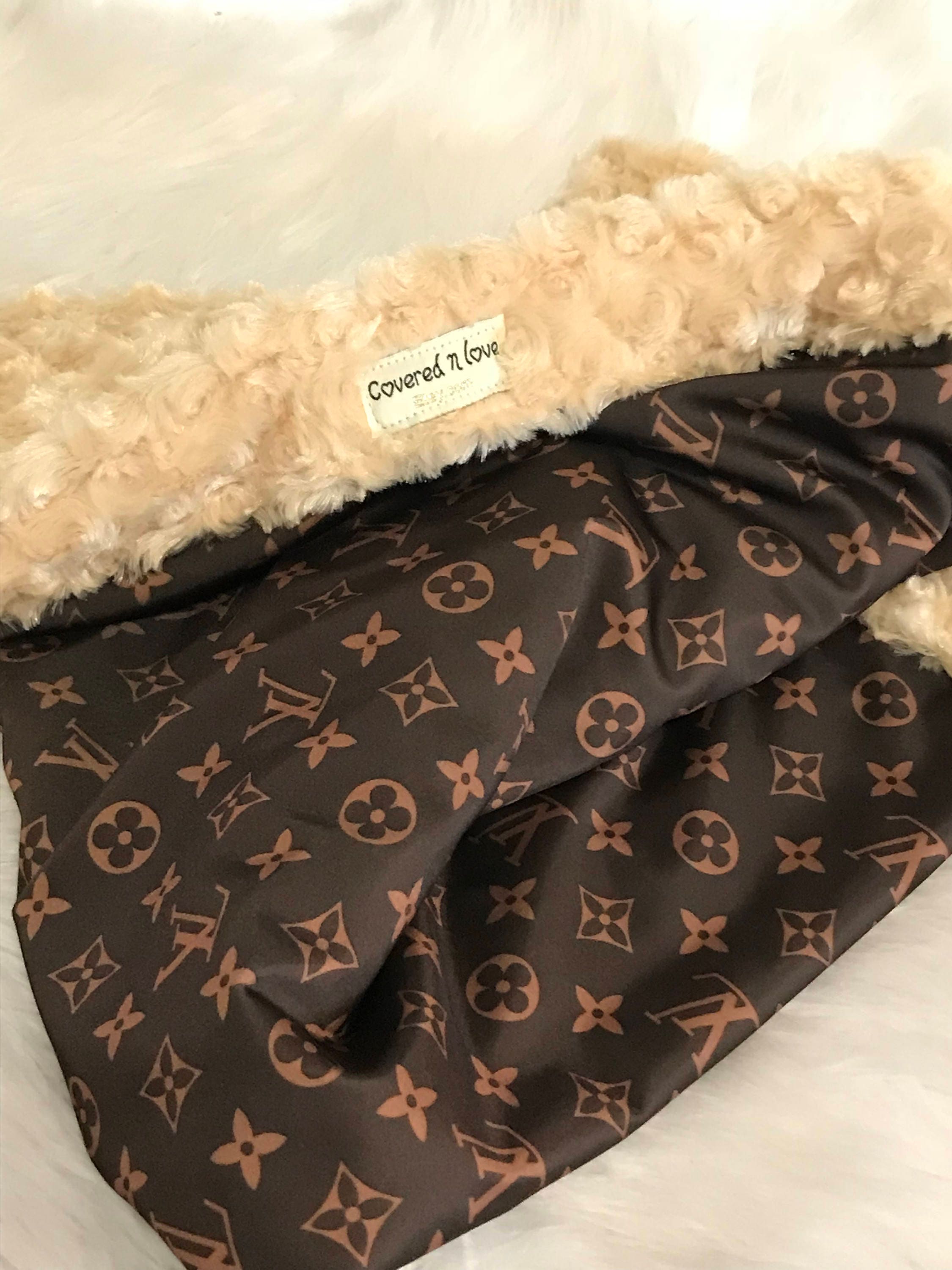 lv baby blanket