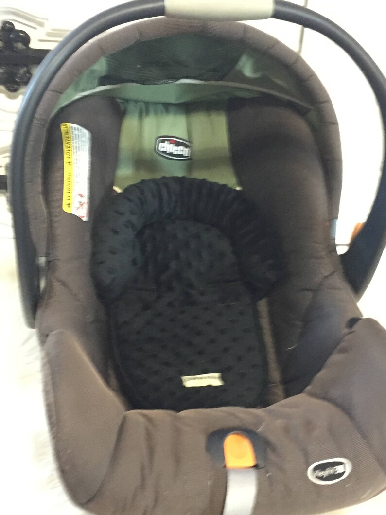 Car Seat Head Support Black