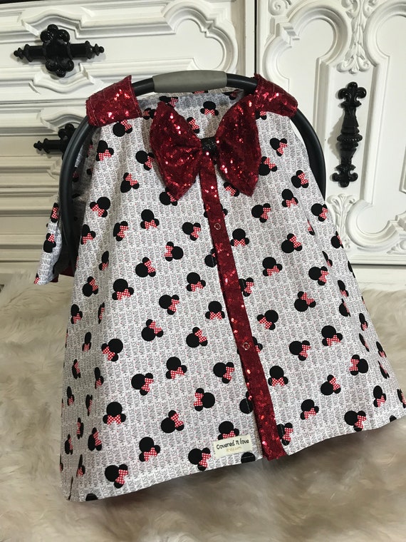 minnie mouse car seat canopy
