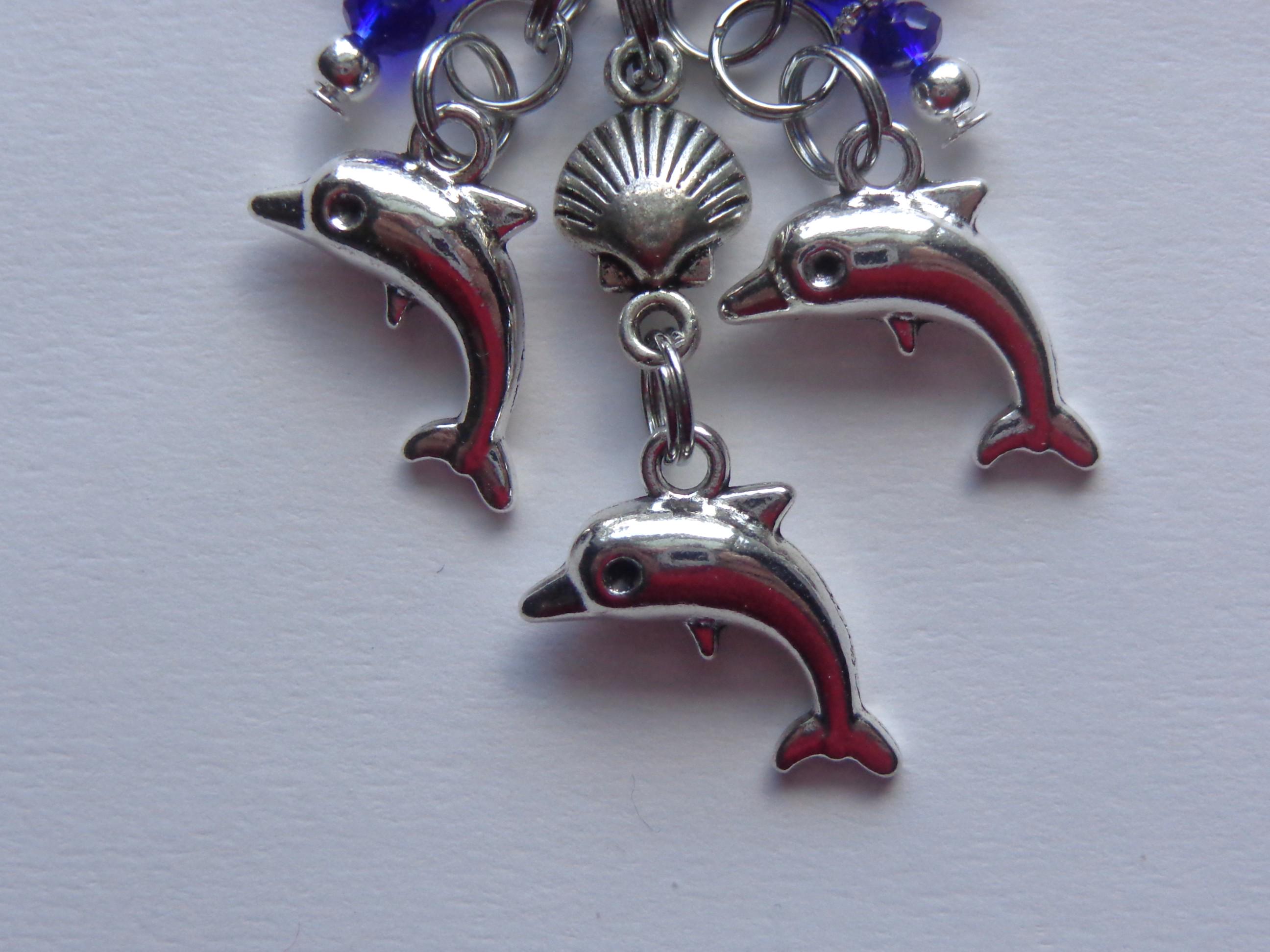[LOW CLASSIC] / ☆ 24SS DOLPHIN BEADS KEY RINGS / BLUE Dolphin Beaded Key Chain - Etsy