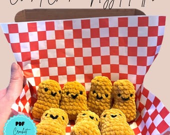 Crochet Chicken Nugget Pattern