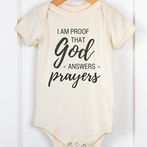 IVF Baby Announcement Onesie: Miracle Pregnancy Reveal Gift