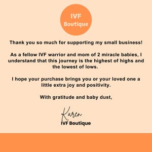 Our IVF Journey Notebook - Letters To My Baby Rainbow Baby Journal IVF Baby Notebook Custom With Name, Personalized New Mom Gift IVF Diary