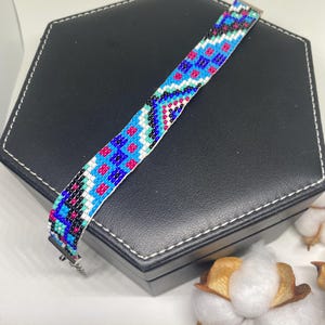 Handmade Beaded Bracelet – Custom Beaded Jewelry, Unique Gift, Boho Bracelet, Adjustable Bracelet