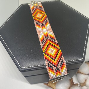 Handmade Beaded Bracelet – Custom Beaded Jewelry, Unique Gift, Boho Bracelet, Adjustable Bracelet