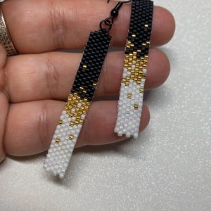 Handcrafted Beaded Earrings with Miyuki Delica Beads