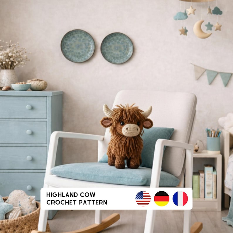 cow crochet pattern pdf download