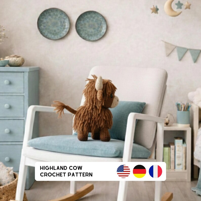 Cow Crochet Pattern | Easy Amigurumi Cow PDF image 4