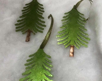 Metal Tree Christmas Ornament