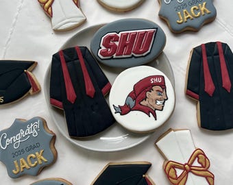 Graduation/Congratulations Custom Cookies - College, University, Highschool - Custom Available!