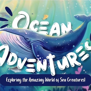 Ocean Adventures | Children&#39;s eBook PDF | Kids Story Book Digital Download