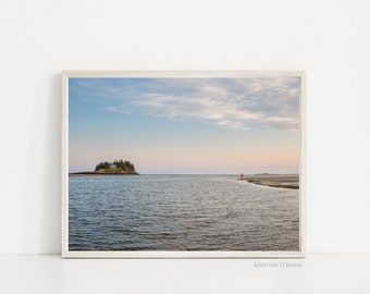 Popham Stroll, Popham Beach, Phippsburg Maine, Coastal Seascape Photograph and Wall Art