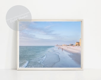 DIGITAL DOWNLOAD - Clearwater Beach Florida - Stock Photography - Digital Background - High Resolution - Blog - Website - Branding